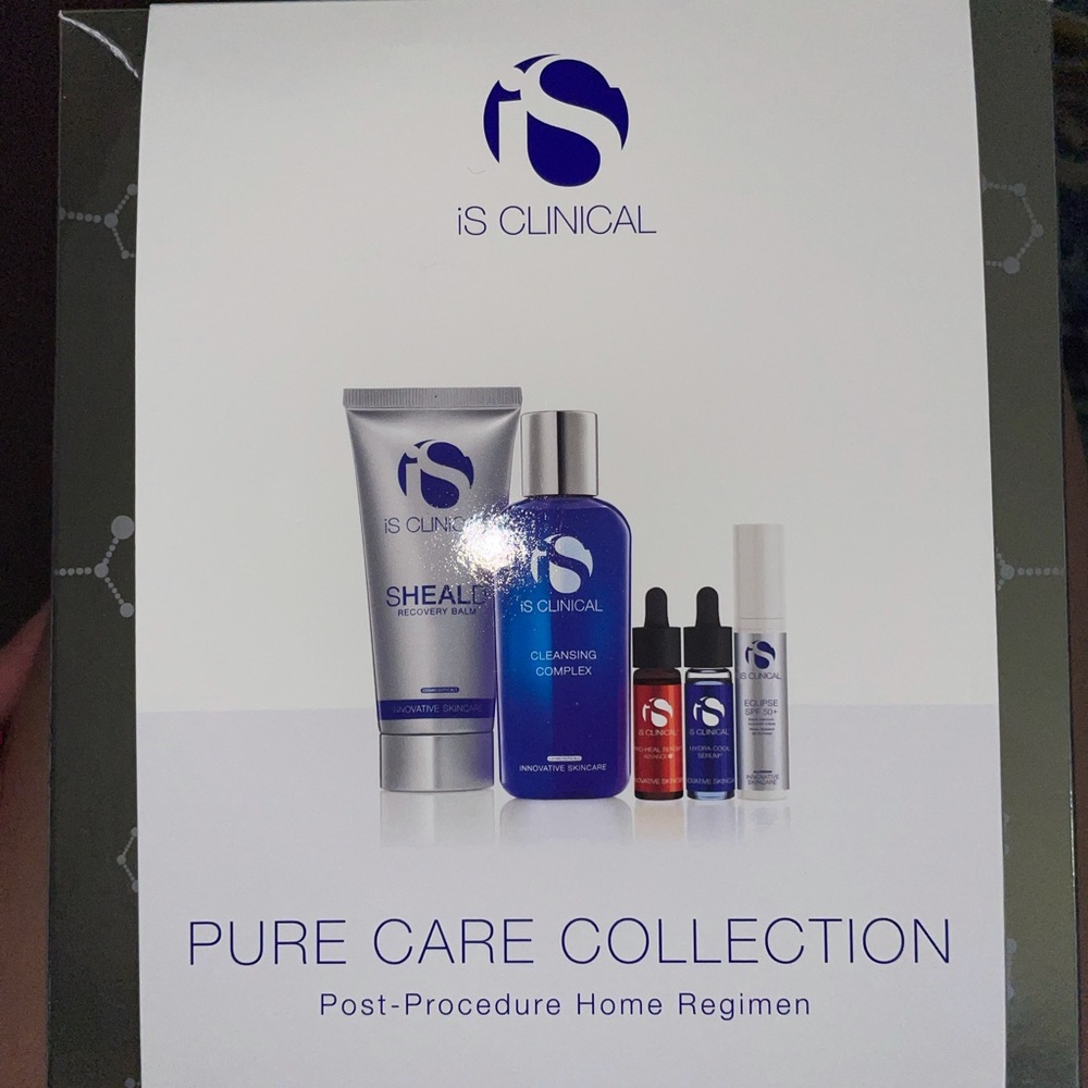 Barely used iS CLINICAL pure care collection